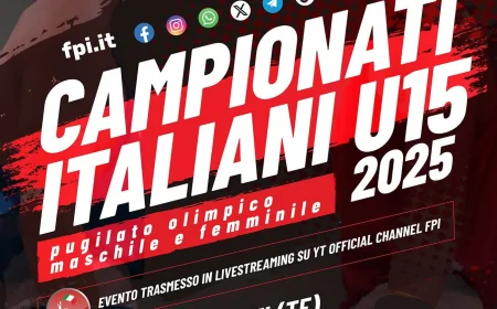 Roseto capitale della boxe giovanile. Al Lido d’Abruzzo i Campionati Italiani Under 15