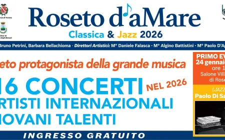 La rassegna Roseto d’aMare trasforma la città in un polo musicale permanente